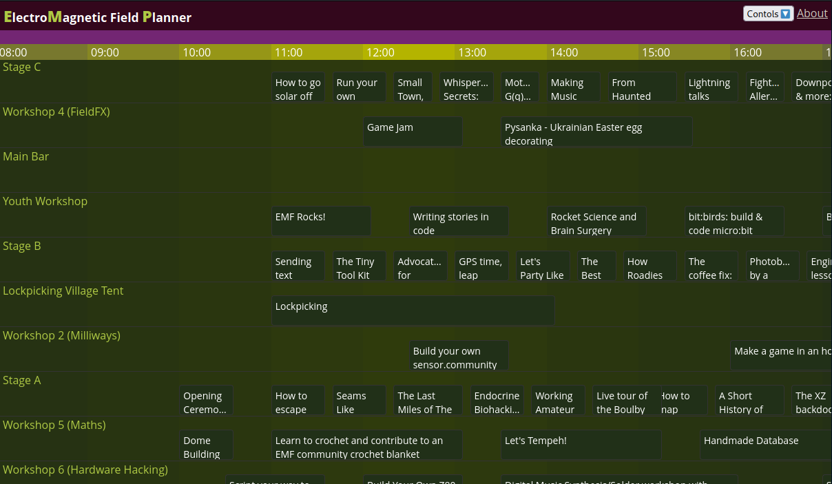 Screenshot of EMP: ElectroMagnetic Field Planner running on In-Browser/Web-App